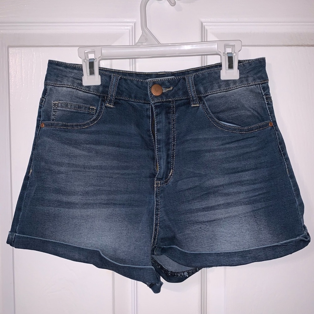 refuge High Waisted Jean Shorts
